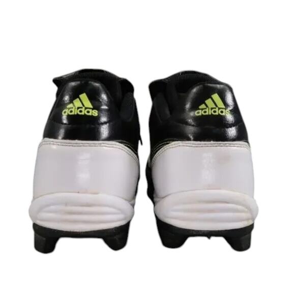 Adidas Shoes Womens 9 Cleats Softball Athletic Sport Active Lace Up Black Green - Picture 5 of 16